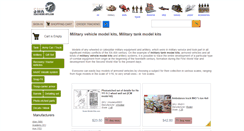 Desktop Screenshot of military.scale-model-kits.com